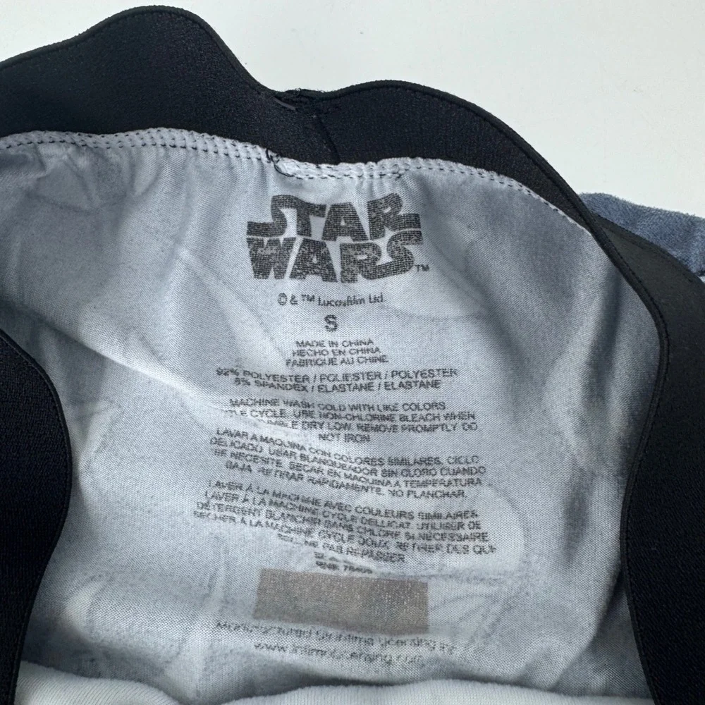 Star‎ Wars Mandalorian Boxer Briefs Men's Size S Gray Graphic Print